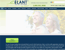 Tablet Screenshot of elant.org